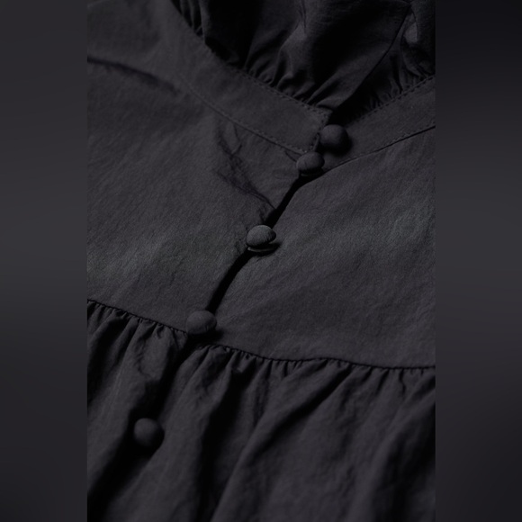 H&M+ FRILL-COLLARED DRESS - Picture 2 of 9